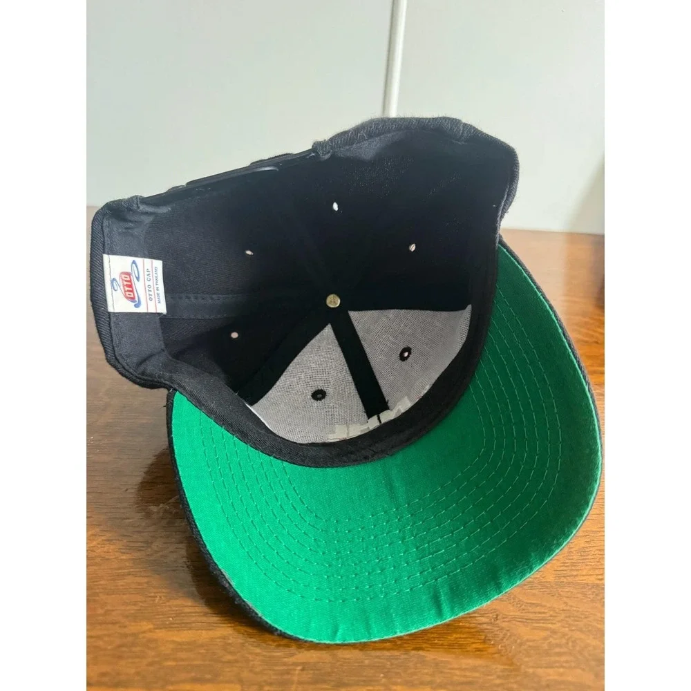 Vintage NHL On FOX Hat Cap Snap Back Mens One Size‎ Black NHL Hockey OTTO 90s
